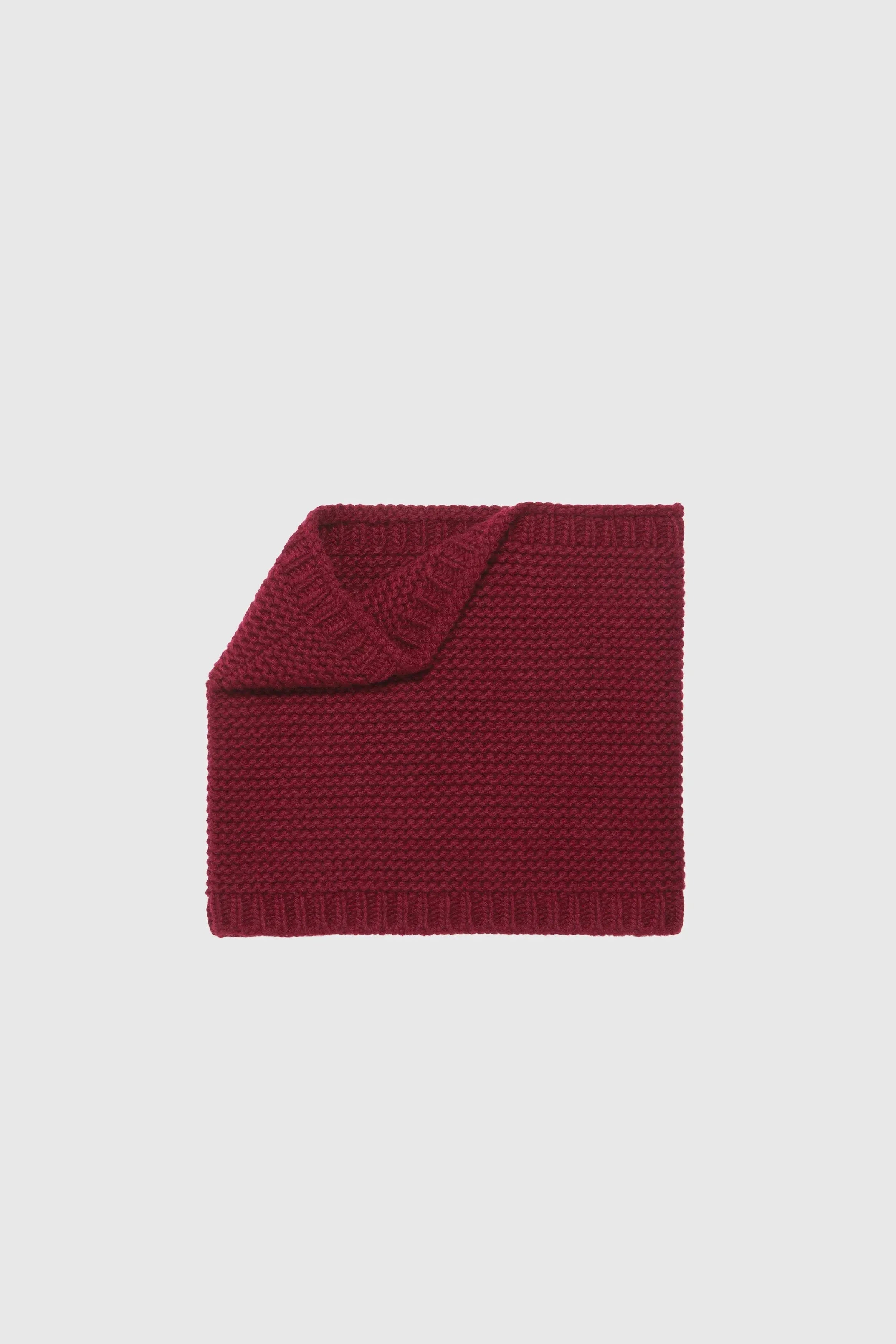 Unisex Scottish Cashmere Snood - Burgundy Cashmere Snood - Luxury Snood - Soft Accessories Lavender Hill Clothing