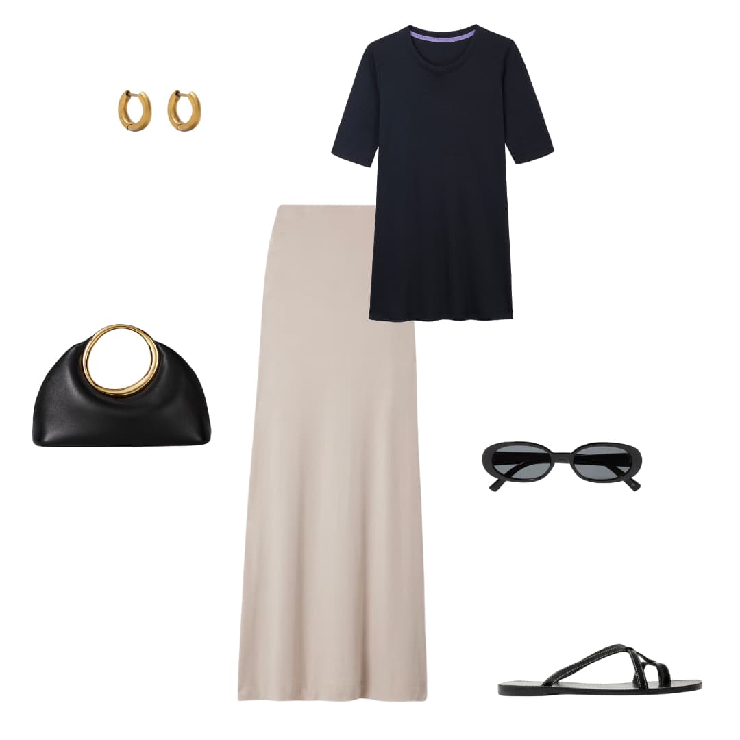 How to style a mid sleeve t-shirt
